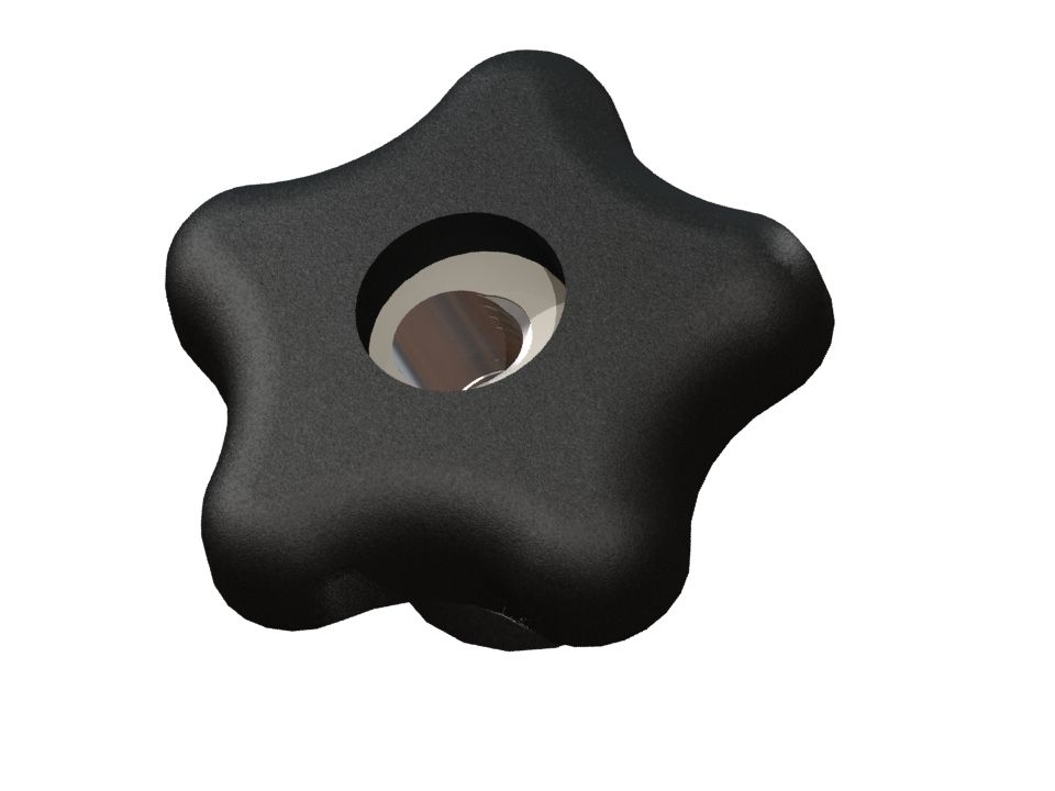 Item 5SA Lrg. 5Star Quick Release Knobs On Innovative Components